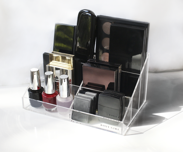 Boxy Girl Half Palette Stack | Acrylic Makeup Organizer – Boxy Brand